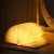 Wooden cover lamp kraft book lamp creative home bedroom night lamp folding turning lamp bedside lamp