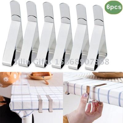 Tablecloth Clip Stainless Steel Adjustable Table Cover Holder For Home Wedding Party Picnic Clamp Tools SW18882