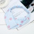 Korea edition cloth art hair hoop small fresh stripe hair act the role of small gift cross hair headband face wash hair 