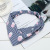 Korea edition cloth art hair hoop small fresh stripe hair act the role of small gift cross hair headband face wash hair 