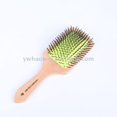 Sell air bag comb beech big board health care massage comb modelling anti-static curly hair button comb tools wholesale