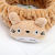 Fashion 2018 plush headband cartoon chinchillas face wash hair with girl makeup headband with elastic headband