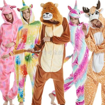 Animal pajamas new thick and high quality exported to Europe and America can be customized
