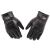Winter warm leather gloves with fleece thickened imitation deerskin windproof driving motorcycle gloves