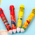 Korean Creative Cute Cartoon Multi-Color Ballpoint Pen Pressing Pen Color Personalized Oil Pen Stationery 10 Color Pen