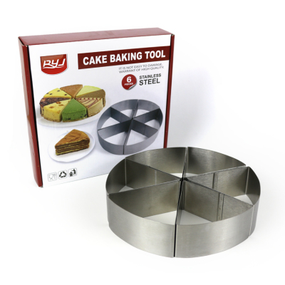Stainless steel mousse ring triangle cake mousse mold cheese tiramisu baking tool