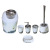 New Creative Simple Bathroom Set Bathroom Supplies Plastic Bathroom Six-Piece Set Bath Wash