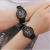 New Year season hot style trend funny text men and women watch qixi festival web celebrity student form