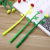 Korean Creative Simple Fresh Flowers Gel Pen Plant Black Gel Ink Pen High-End Rose Office Signature Pen