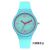Fashion hot candy color series simple 369 digital silicone men and women watch student watch 2