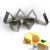 Stainless steel mousse ring triangle cake mousse mold cheese tiramisu baking tool