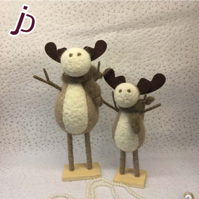 Wholesale Felt handicraft gift Decorative felt animals