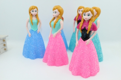 New product manufacturers direct princess particles LED night light gifts wholesale