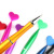 Factory Direct Sales Love Metal Color Rotary Ballpoint Pen Student School Supplies Stationery Ballpoint Pen
