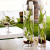 Glass vases wholesale transparent straight vases landing vases hydroponic plant vases placed in pieces 10 cm in diameter