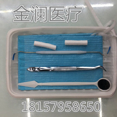 Disposable oral care kit