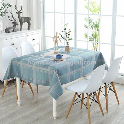 Japanese cotton and linen table mat plain striped western table cloth tablecloth shooting background