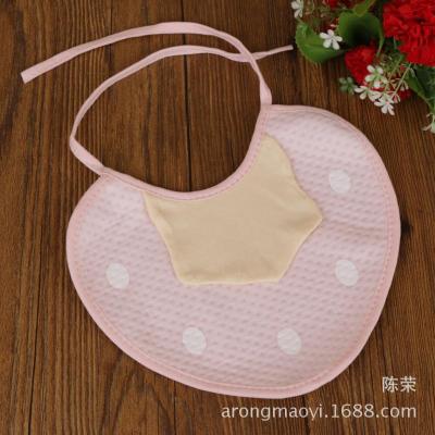 New baby tigerstyle love bib with dot in winter selling tissues towel