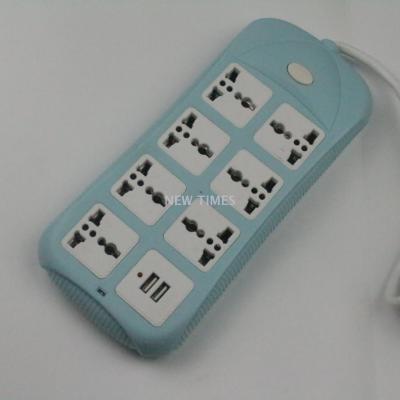 The new foreign trade socket with switch USB foreign trade socket junction board