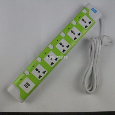 Foreign Trade Socket Multi-Position Socket with Switch Multi-Function Power Strip Power Strip African Socket USB Socket