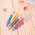 Japanese and Korean Creative Cute Cartoon Multi-Color Syringe Shape Color Personality Fluorescent Pen Big Head Note Pen