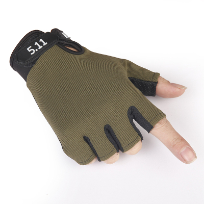 511 1/2 finger gloves for men and women outdoor sports anti-skid riding gloves