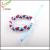 Bicolor LACES knit bangles to adjust your bracelet