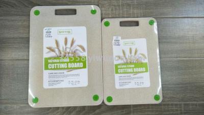 Wheat straw cutting board