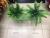 Imitation plant Nordic style bonsai plants placed on the ground ferns fern tree ferns