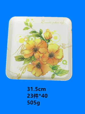 That's the tableware kidstock spot kidsifang plate matte tray