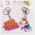 Cartoon acrylic key chain, case and bag pendant