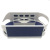Double roller refrigerator rotating storage box container storage rack