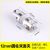Zinc alloy bright glass clip round square glass fixed sandwich plate glass clip fixed bracket connector