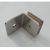 Glass square clip bathroom clip stainless steel fastening clip connector block Angle square code 90 degree fastening