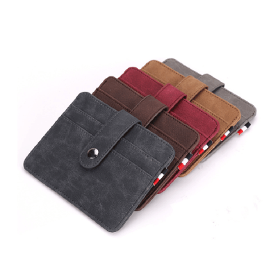 Ultra-thin small card package men's mini bank card set multi-card package driving license leather case card holder x-33