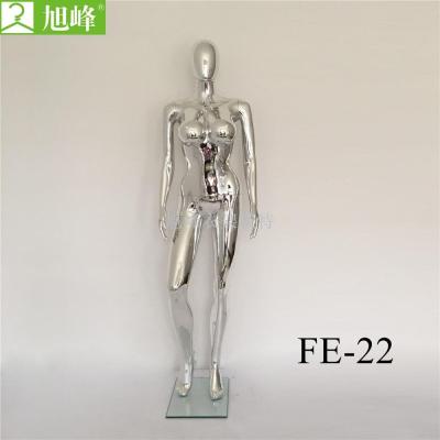 Xiaofeng direct sales electroplating silver Europe and the United States version of large breast model article no. Fe-22