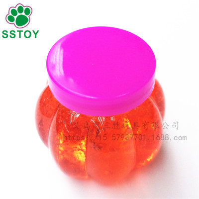 Pumpkin slim hand transparent crystal clay jelly clay decompress and release mud clay by hand