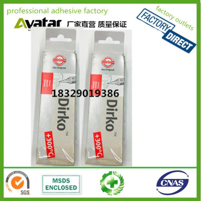 Original Dirko elring Das grey RTV Silicone gasket maker Resistant Temperature+300 with box packing