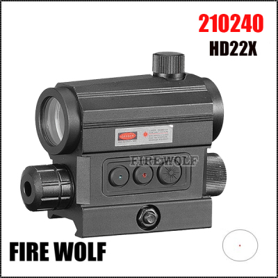 210240 fire Wolf optical HD22X red and green dot red laser sight.