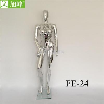 Xiaofeng direct sales electroplating silver Europe and the United States version of large breast model article no. Fe-24