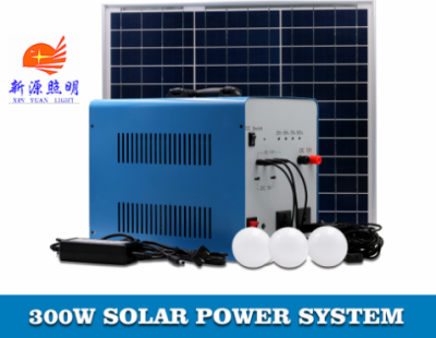 Factory Wholesale 300W Inverter 220V Standby Power Supply 50A Battery Emergency Lighting Solar Power Generation System