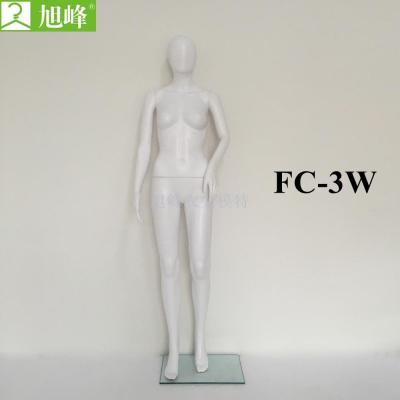 Xufeng factory direct selling general white abstract head female model various posture article no. Fc-3w