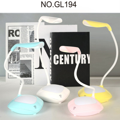 USB rechargeable touch mini eyecare desk bedroom bedside college student dormitory colorful light
