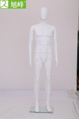 Spray-painted plastic PP muscle - shaped male model window display m-4