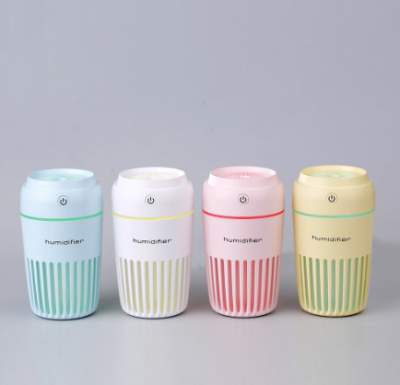 New time cup humidifier USB mini car desk dormitory colorful night light gifts