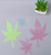 Manufacturers direct sales of new maple leaf night light monochrome color mixed kindergarten decorative tape.
