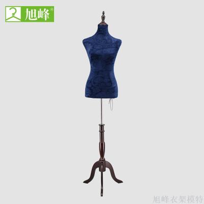Xufeng model factory direct sales Tibetan blue and velvet embossed foam bag clothing store model