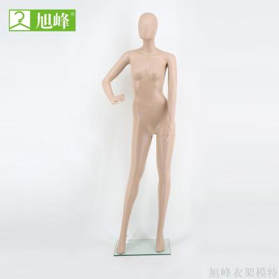 The 175CM full-length tall, slender plastic female model is light and easy to assemble fc-18f