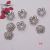 DIY Handmade Accessories Hollow Flower Holder Beads Bottom with Holes Crafts Bottom Holder
