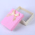 Factory direct marketing creative fashion jewelry packaging paper jewelry box wholesale Korea version jewelry box